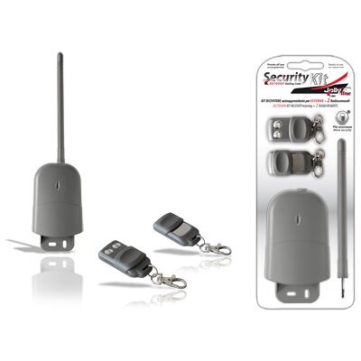 JOLLYLINE Kit Emissor Receptor 2 Canais e 2 Comandos Exterior (ROLLING CODE) JOLLYLINE Kit Emissor Receptor 2 Canais e 2 Comandos Exterior (ROLLING CODE)