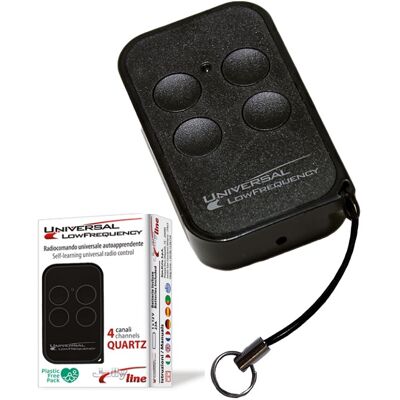 Comando Garagem 4 Canais QUARTZ Multi-Frequência Ajustável (27...40,685Mhz) - JollyLine Comando Garagem 4 Canais QUARTZ Multi-Frequência Ajustável (27...40,685Mhz) - JollyLine