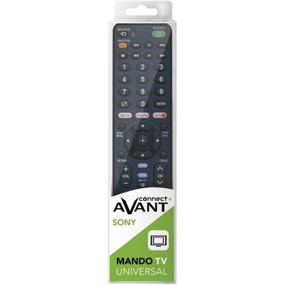 AVANTCONNECT CONNECT Comando Pré-Programado p/ Sony - AVANTCONNECT AVANTCONNECT CONNECT Comando Pré-Programado p/ Sony - AVANTCONNECT