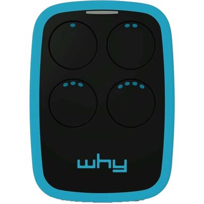 WHYEVO Comando Garagem Multi Frequências c/ Auto-Aprendizagem (Azul) - WHY EVO WHYEVO Comando Garagem Multi Frequências c/ Auto-Aprendizagem (Azul) - WHY EVO