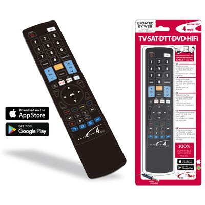 Comando Programável MADE FOR YOU 4:1 (Smartphone, Tablet e PC) - JollyLine Comando Programável MADE FOR YOU 4:1 (Smartphone, Tablet e PC) - JollyLine