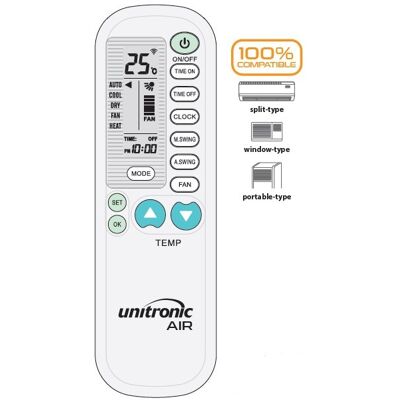 Comando Universal Ar Condicionado (AIR) - UNITRONIC Comando Universal Ar Condicionado (AIR) - UNITRONIC
