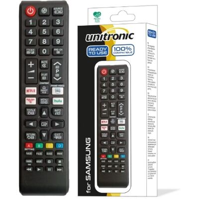 Comando Compatível c/ TVs LCD SAMSUNG - UNITRONIC Comando Compatível c/ TVs LCD SAMSUNG - UNITRONIC