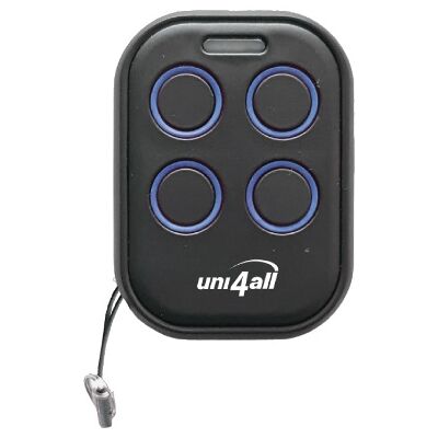 Comando Garagem Auto-Aprendizagem 4 Canais Multi-Frequência Rolling Code/Fixos - UNITRONIC Comando Garagem Auto-Aprendizagem 4 Canais Multi-Frequência Rolling Code/Fixos - UNITRONIC