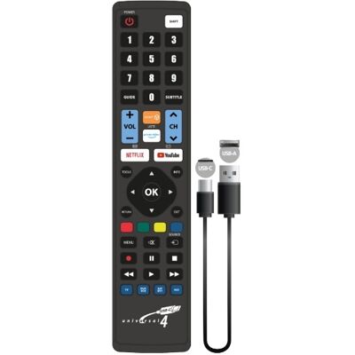 JOLLYLINE Comando Programável MADE FOR YOU 4:1 USB-C c/ Cabo (DUAL SYSTEM PROGRAMMING) - Jolly Line JOLLYLINE Comando Programável MADE FOR YOU 4:1 USB-C c/ Cabo (DUAL SYSTEM PROGRAMMING) - Jolly Line