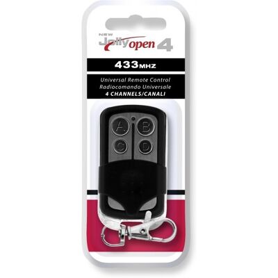 Comando Garagem 4 Canais 433,92Mhz - JollyLine Comando Garagem 4 Canais 433,92Mhz - JollyLine