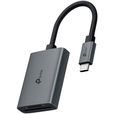 Leitor de Cartões UA430C USB-C (Cinzento) - TP-LINK Leitor de Cartões UA430C USB-C (Cinzento) - TP-LINK