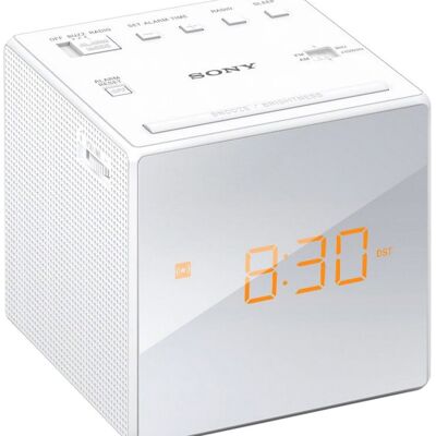 Rádio Relógio Despertador ICF-C1 (Branco) - SONY Rádio Relógio Despertador ICF-C1 (Branco) - SONY