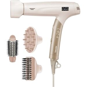 Secador de Cabelo HC 150 FusionDry Pro 1600W (Creme/Dourado) - BEURER Secador de Cabelo HC 150 FusionDry Pro 1600W (Creme/Dourado) - BEURER