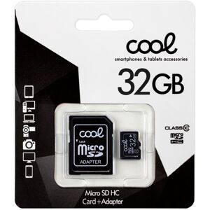 Cartão de Memória Micro SD c/ Adaptador 32GB (Classe 10) - COOL Cartão de Memória Micro SD c/ Adaptador 32GB (Classe 10) - COOL