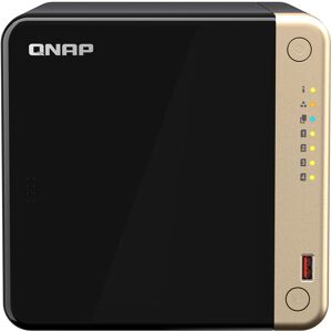 NAS TS-464 4 Bay Tower Intel Celeron N5095 8GB DDR4 QTS (Preto) - QNAP NAS TS-464 4 Bay Tower Intel Celeron N5095 8GB DDR4 QTS (Preto) - QNAP