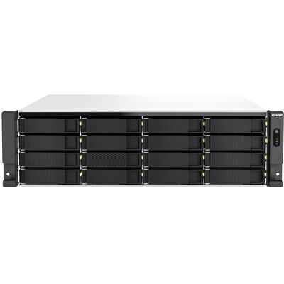 NAS p/ Rack (3U) TS-H2287XU-RP Ethernet LAN (Preto/Branco) - QNAP NAS p/ Rack (3U) TS-H2287XU-RP Ethernet LAN (Preto/Branco) - QNAP