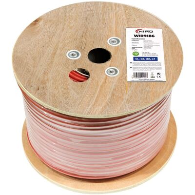 Bobine Cabo p/ Sistemas Fotovoltaicos em Cobre 1x 10,0mm² Vermelho (100 mts) - NIMO Bobine Cabo p/ Sistemas Fotovoltaicos em Cobre 1x 10,0mm² Vermelho (100 mts) - NIMO