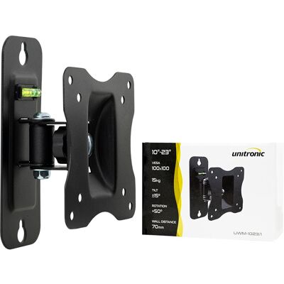 Suporte TV/LCD/LED/PLASMA 10" ~ 23" VESA100/100 15Kg (s/ Braço) - UNITRONIC Suporte TV/LCD/LED/PLASMA 10" ~ 23" VESA100/100 15Kg (s/ Braço) - UNITRONIC