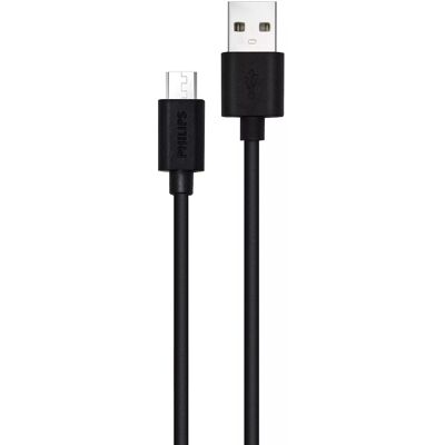 Cabo USB-A Macho - Micro USB Macho (1,2 mts) - PHILIPS Cabo USB-A Macho - Micro USB Macho (1,2 mts) - PHILIPS