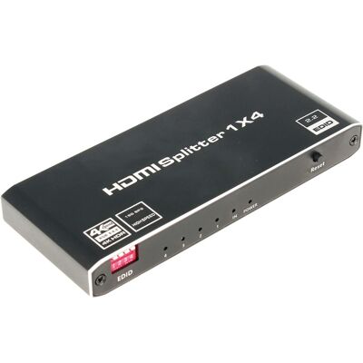 Distribuidor de Sinal HDMI 4K V2.0b (1 Entrada / 4 Saidas) - NIMO Distribuidor de Sinal HDMI 4K V2.0b (1 Entrada / 4 Saidas) - NIMO