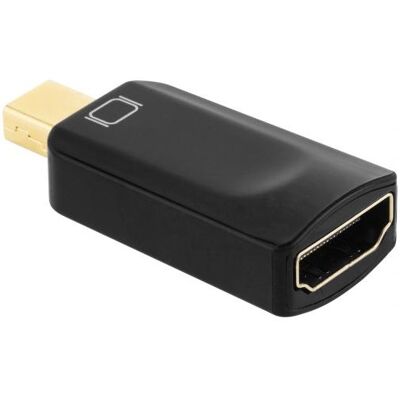 Conversor Mini DisplayPort Macho -> HDMI Femea - Cabletech Conversor Mini DisplayPort Macho -> HDMI Femea - Cabletech