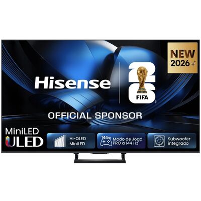 Smart TV MiniLED 75" Série U7SE (2026) 4K Ultra HD Wi-Fi (Preto) - HISENSE Smart TV MiniLED 75" Série U7SE (2026) 4K Ultra HD Wi-Fi (Preto) - HISENSE