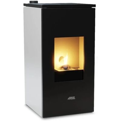 Salamandra de Pellets 9kW Futura 9 (Branco) - ARTEL Salamandra de Pellets 9kW Futura 9 (Branco) - ARTEL