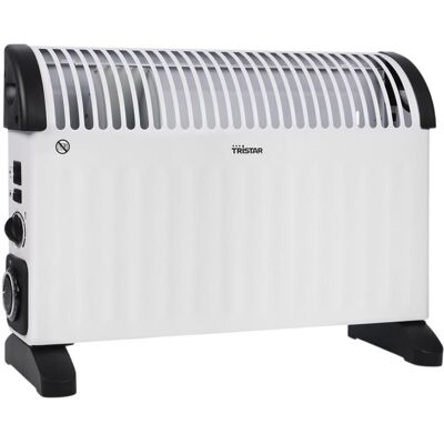 Aquecedor Convector Turbo Elétrico KA-5168 2000W c/ Temporizador (Branco) - TRISTAR Aquecedor Convector Turbo Elétrico KA-5168 2000W c/ Temporizador (Branco) - TRISTAR