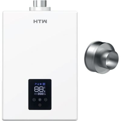 Esquentador Ventilado/Estanque Nox Gás Natural 12L (Branco) - HTW Esquentador Ventilado/Estanque Nox Gás Natural 12L (Branco) - HTW