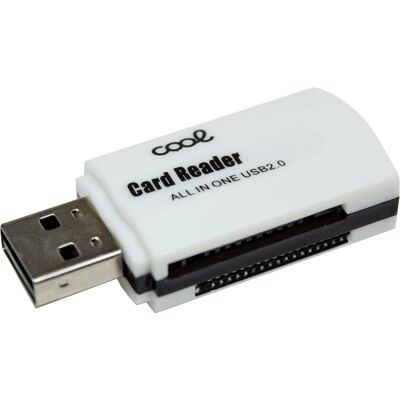 Leitor de Cartões de Memória Tudo-em-Um - USB 2.0, 4 Slots Leitor de Cartões de Memória Tudo-em-Um - USB 2.0, 4 Slots