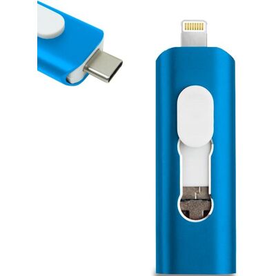 Cool 64Gb 3-em-1 USB Pen Drive Cool 64Gb 3-em-1 USB Pen Drive