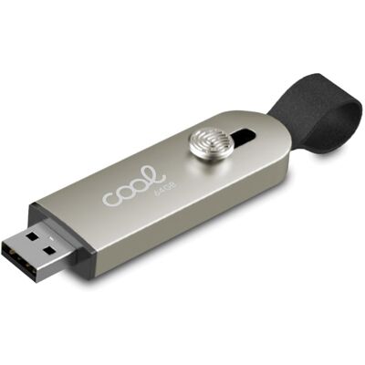 Cool Optimus 64GB USB 2.0 Prata - Pen Drive Cool Optimus 64GB USB 2.0 Prata - Pen Drive
