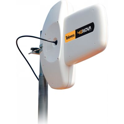 Antena 4GNova 0,7 ... 0,96 / 1,7 ... 2,7GHz G7dBi - TELEVES Antena 4GNova 0,7 ... 0,96 / 1,7 ... 2,7GHz G7dBi - TELEVES