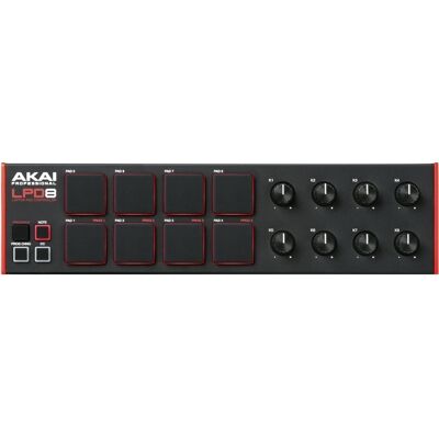Mini Controlador LPD 8 MKII MIDI USB - AKAI Mini Controlador LPD 8 MKII MIDI USB - AKAI