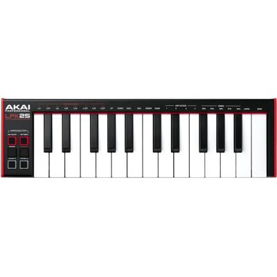 Mini teclado de controlo LPK 25 MKII USB/MIDI - AKAI Mini teclado de controlo LPK 25 MKII USB/MIDI - AKAI