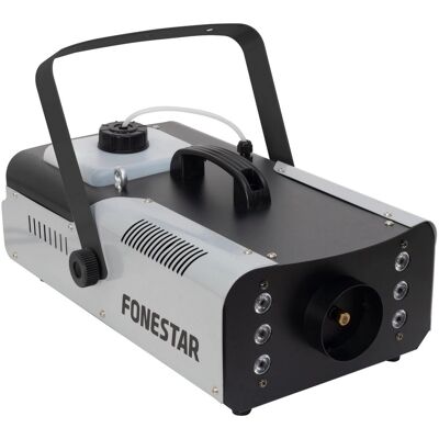 Máquina de Fumo 1500W 2,5L c/ 6 LED RGB - FONESTAR Máquina de Fumo 1500W 2,5L c/ 6 LED RGB - FONESTAR