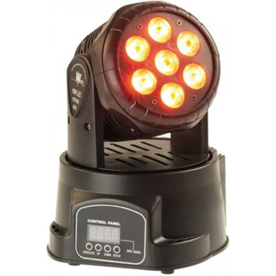Moving Head 7 LEDs WASH CREE 10W RGBW DMX - FONESTAR Moving Head 7 LEDs WASH CREE 10W RGBW DMX - FONESTAR