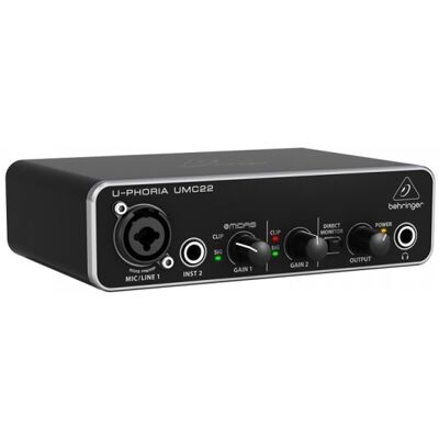 Interface Áudio USB - Behringer Interface Áudio USB - Behringer