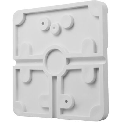 Caixa de Conexão Rígida p/ Caixa de Suporte (Branco) - CAMBOX Caixa de Conexão Rígida p/ Caixa de Suporte (Branco) - CAMBOX