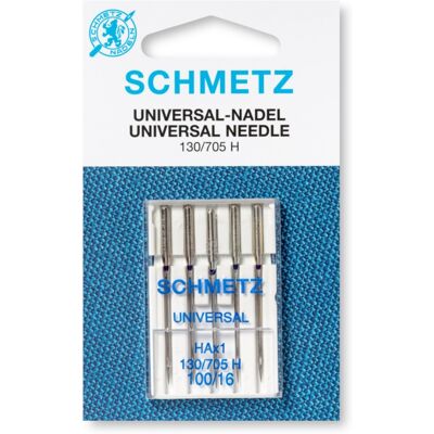 Pack 5x Agulhas Universais 130/705H , 100/16 - SCHMETZ Pack 5x Agulhas Universais 130/705H , 100/16 - SCHMETZ