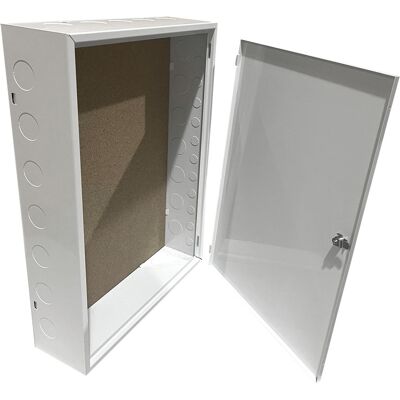 Armário ICT 500x700x150mm (Branco) - NIMO Armário ICT 500x700x150mm (Branco) - NIMO