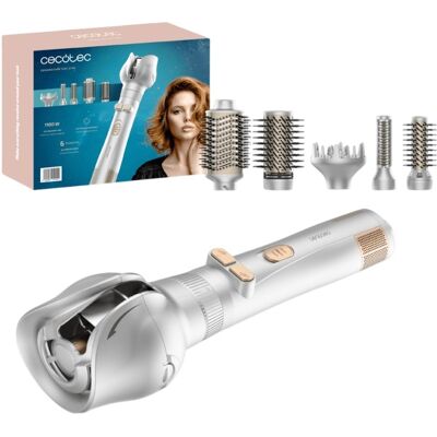 Escova de Ar CeramicCare 6in1 Gyro 1100W c/ Função Rotativa e Acessórios - CECOTEC Escova de Ar CeramicCare 6in1 Gyro 1100W c/ Função Rotativa e Acessórios - CECOTEC