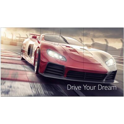 Painel Video Wall Série Slim Bezel IPS 55" 55VM5J-H Interior Full HD (Preto) - LG Painel Video Wall Série Slim Bezel IPS 55" 55VM5J-H Interior Full HD (Preto) - LG