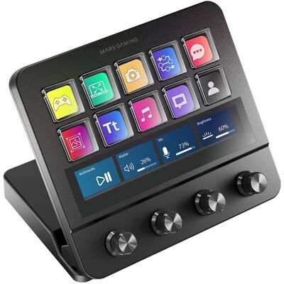 Control Deck MSD-PRO (Preto) - MARS-GAMING Control Deck MSD-PRO (Preto) - MARS-GAMING