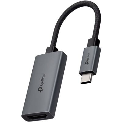 Adaptador UA520C USB-C p/ HDMI 4K 60Hz (Cinzento) - TP-LINK Adaptador UA520C USB-C p/ HDMI 4K 60Hz (Cinzento) - TP-LINK