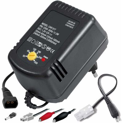 Carregador de Baterias NiMH/NiCd Nimo - 1.2-12V, 300mA - Montagem na Parede Carregador de Baterias NiMH/NiCd Nimo - 1.2-12V, 300mA - Montagem na Parede