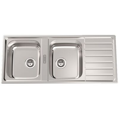 Lava Loiça - RODI Urban 120 - Aço inoxidável - 20 x 120 x 50 cm - Pia Lava Loiça - RODI Urban 120 - Aço inoxidável - 20 x 120 x 50 cm - Pia