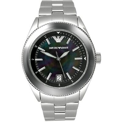 Giorgio Armani Relógio Analógico AR0708 39MM (Prateado) - ARMANI Giorgio Armani Relógio Analógico AR0708 39MM (Prateado) - ARMANI