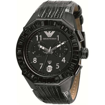 Giorgio Armani Relógio Analógico AR0668 40MM (Preto) - ARMANI Giorgio Armani Relógio Analógico AR0668 40MM (Preto) - ARMANI
