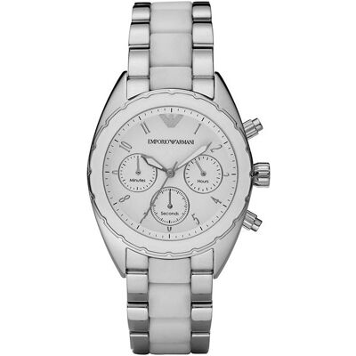 Giorgio Armani Relógio Analógico AR5940 42MM (Prateado) - ARMANI Giorgio Armani Relógio Analógico AR5940 42MM (Prateado) - ARMANI