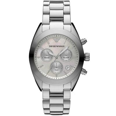 Giorgio Armani Relógio Analógico AR5960 38MM (Prateado) - ARMANI Giorgio Armani Relógio Analógico AR5960 38MM (Prateado) - ARMANI