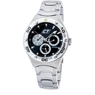 Relógio Analógico CC7051M-02M 38MM (Cinzento) - CHRONOTECH Relógio Analógico CC7051M-02M 38MM (Cinzento) - CHRONOTECH