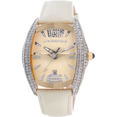 Relógio Analógico CT7814M-04S 41MM (Dourado) - CHRONOTECH Relógio Analógico CT7814M-04S 41MM (Dourado) - CHRONOTECH