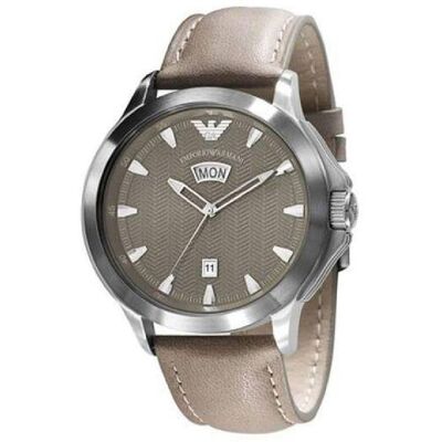 Giorgio Armani Relógio Analógico AR0632 45MM (Prateado) - ARMANI Giorgio Armani Relógio Analógico AR0632 45MM (Prateado) - ARMANI